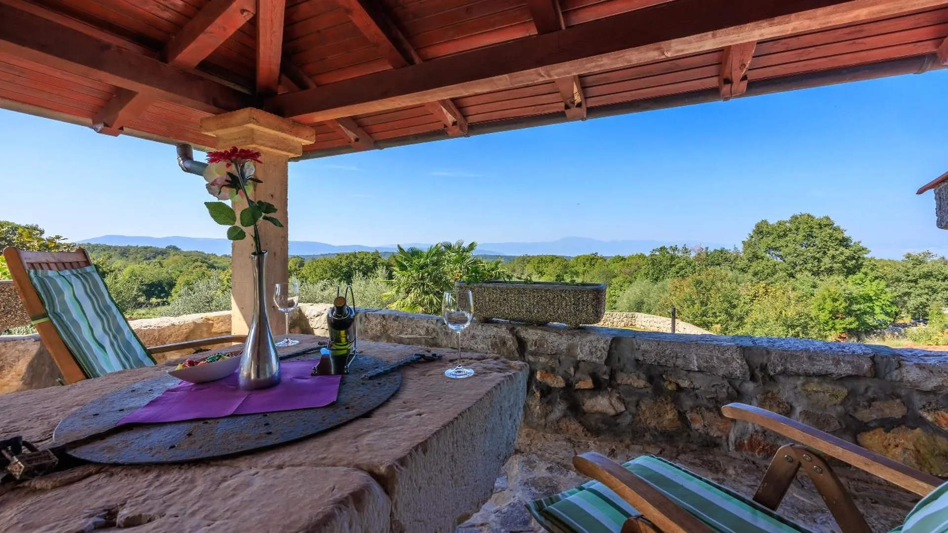 Villa Karlo - Sabljici - Island Of Krk - Traditional Stone Villa With Pool Sveti Anton
