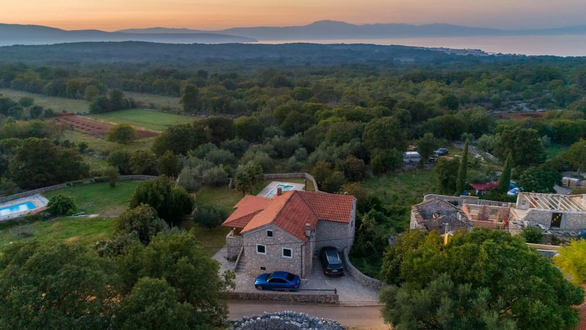Villa Karlo - Sabljici - Island Of Krk - Traditional Stone Villa With Pool Sveti Anton