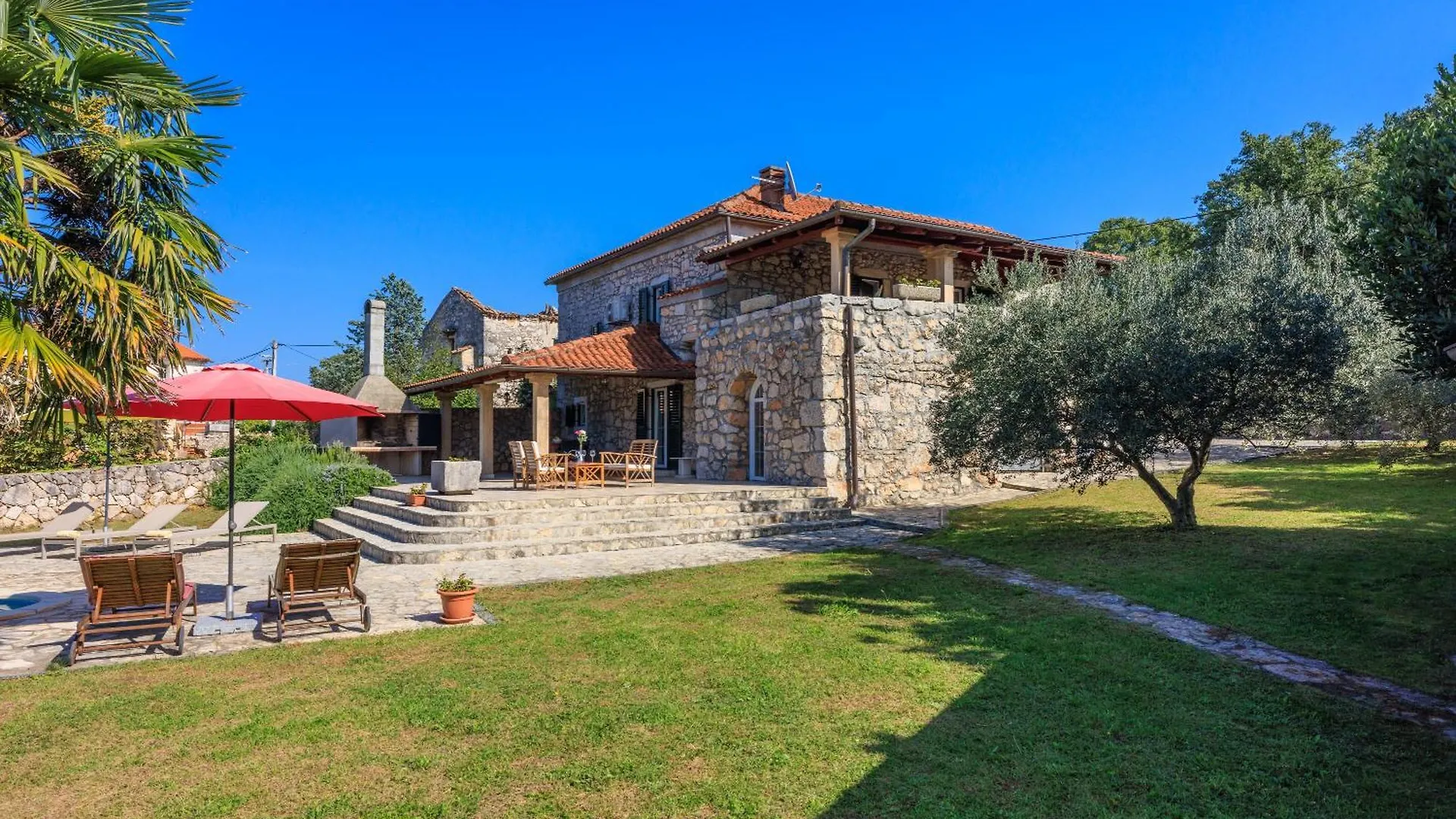 Villa Karlo - Sabljici - Island Of Krk - Traditional Stone Villa With Pool Sveti Anton  Croatia