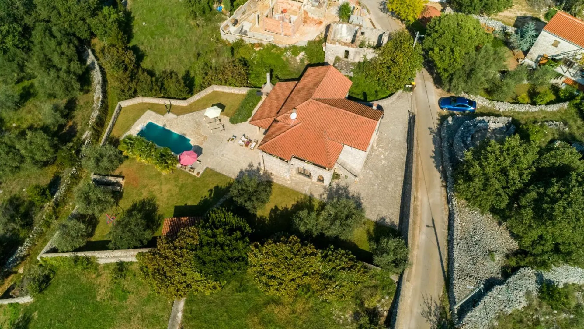 Villa Karlo - Sabljici - Island Of Krk - Traditional Stone Villa With Pool Sveti Anton
