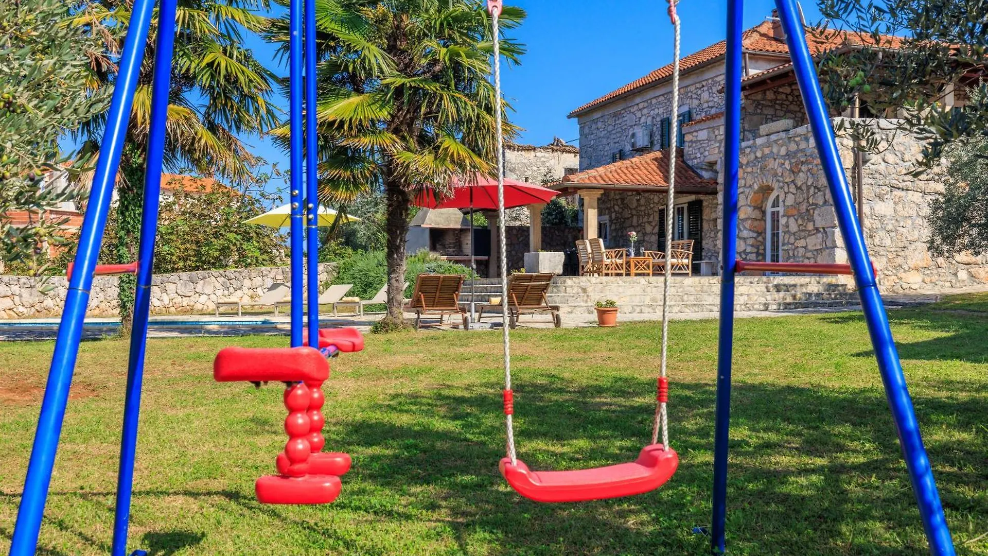 Villa Karlo - Sabljici - Island Of Krk - Traditional Stone Villa With Pool Sveti Anton  Croatia