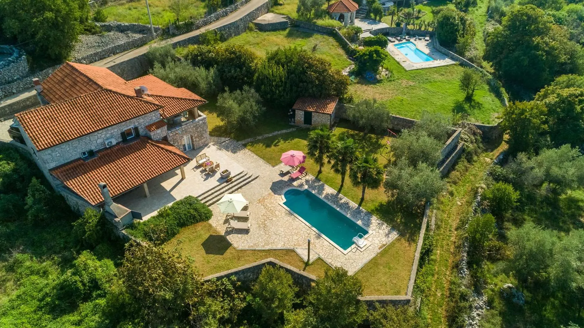 Villa Karlo - Sabljici - Island Of Krk - Traditional Stone Villa With Pool Sveti Anton  Croatia